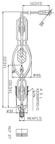 XD3000PSD/R replacement for PXL-30SD