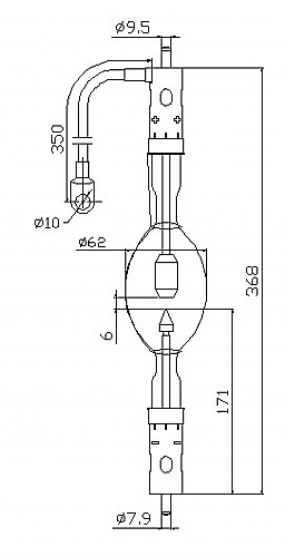 XD4500LA/G replacement for LTIX-4500W-DB & XDC-4500TA, XBO 4500W/HSLA OFR