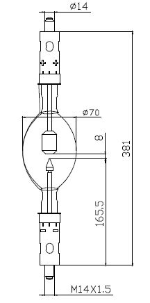 XD6001HTP/G replacement for LTIX-6000W-DC & XDC-6000C, XBO 6000W/DTP OFR, CDXL-60, SXD6000HTP