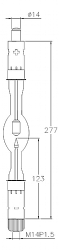 XM1000HTP/G replacement for LTIX-1000W-HTP, XBO 1000W/HTP OFR, CXL-10, UXL-1000HA, SX1000HTP