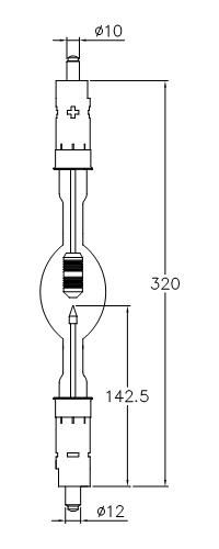 XM1600H/V/G replacement for LTIX-1600W-H, XBO 1600W OFR, CXL-1600NC, UXL-1600-O, SX16005