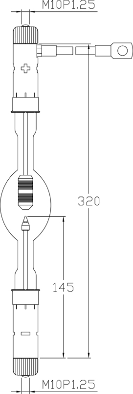 XM2000-9HS/G replacement for LTIX-2000W-HTT, XBO 2000W/HTT OFR, UXL-2003HKL-0 UXL-2000 HE, SX20010