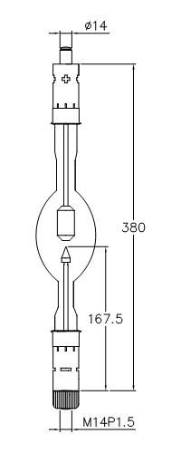 XM4000HTP/G replacement for LTIX-4000W-HTP, XBO 4000W/HTP OFR, CXL-40, UXL-4000HA, YXL-40, SX4000HTP