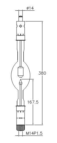 XM4500HTP/G replacement for LTIX-4500W-HTP, XBO 4500W/HTP OFR, CXL-45, UXL-4500HA, SX4500HTP