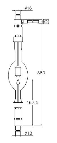 XM5000H/G replacement for LTIX-5000W-H LTIX-5000W-HEH, XBO 5000W/H OFR, SX50002