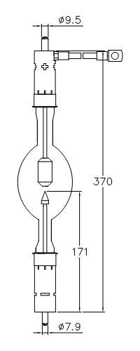 XM6000HS/G replacement for LTIX-6000W-HS, XBO 6000W/HS OFR, CXL-60SC, SX60001